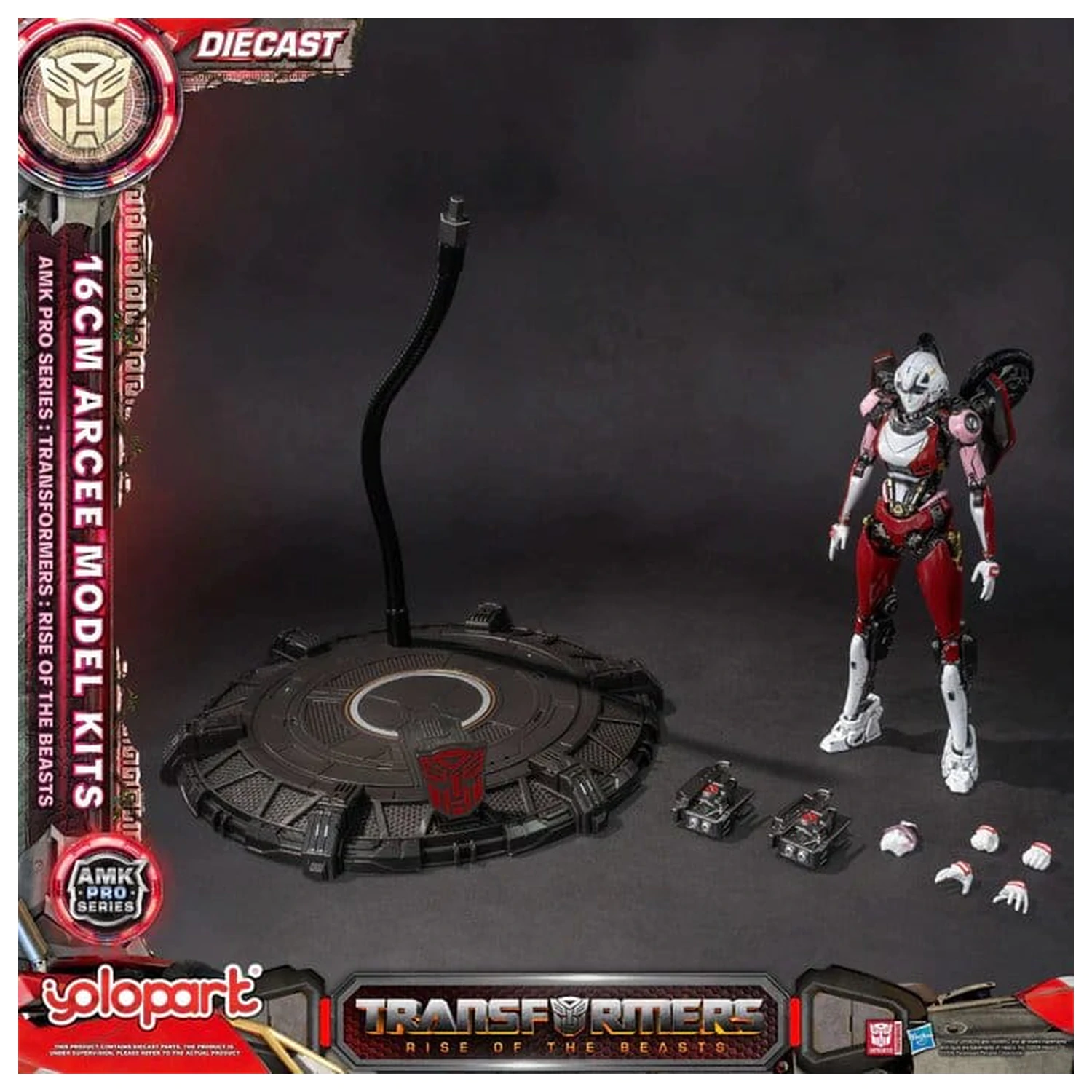 Transformers: Rise of the Beasts AMK Pro Series modell készlet Arcee 15 cm termékfotó