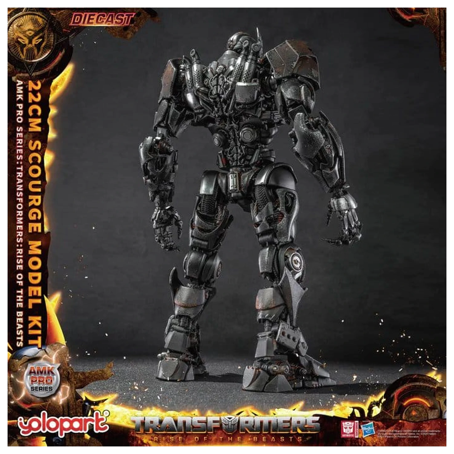 Transformers: Rise of the Beasts AMK Pro Series modell készlet Scourge (Oversea Version) 22 cm termékfotó