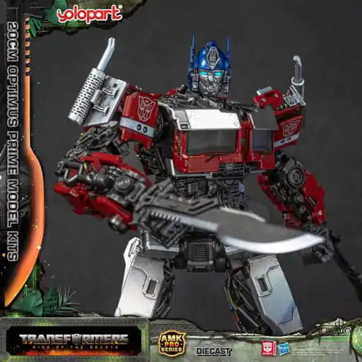 Transformers: Rise of the Beasts AMK Pro Series Műanyag modell készlet Optimus Prime (Oversea Version) 20 cm termékfotó