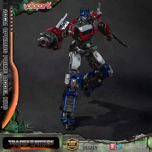 Transformers: Rise of the Beasts AMK Pro Series Műanyag modell készlet Optimus Prime (Oversea Version) 20 cm termékfotó