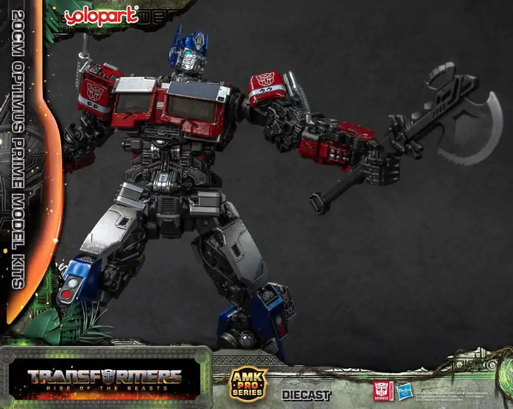 Transformers: Rise of the Beasts AMK Pro Series Műanyag modell készlet Optimus Prime (Oversea Version) 20 cm termékfotó
