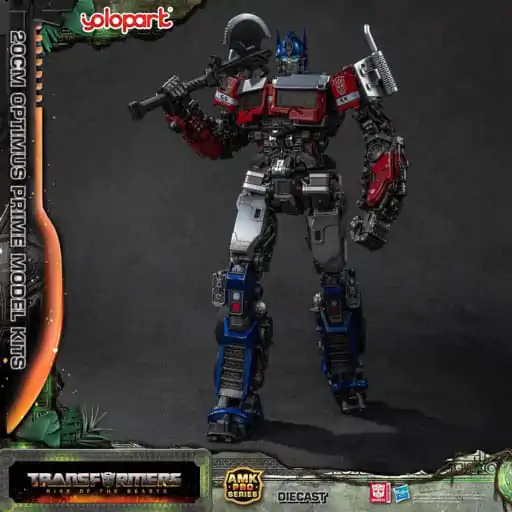 Transformers: Rise of the Beasts AMK Pro Series Műanyag modell készlet Optimus Prime (Oversea Version) 20 cm termékfotó