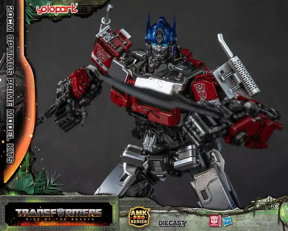Transformers: Rise of the Beasts AMK Pro Series Műanyag modell készlet Optimus Prime (Oversea Version) 20 cm termékfotó