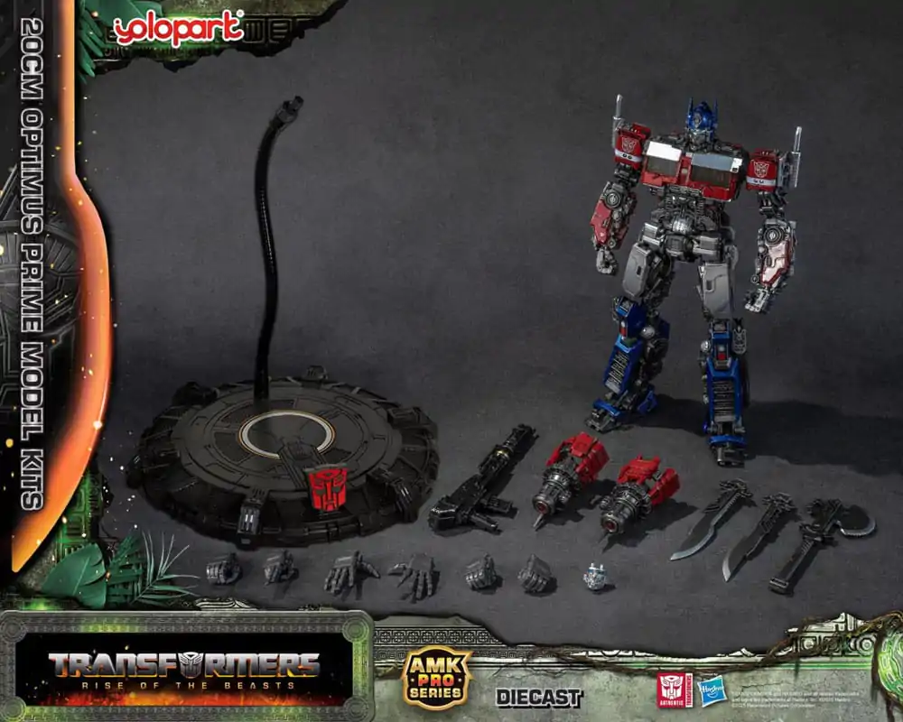 Transformers: Rise of the Beasts AMK Pro Series Műanyag modell készlet Optimus Prime (Oversea Version) 20 cm termékfotó