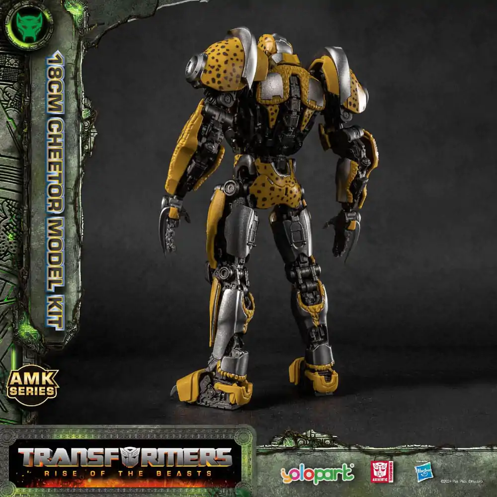 Transformers: Rise of the Beasts AMK Series Cheetor Műanyag modell készlet 22 cm termékfotó