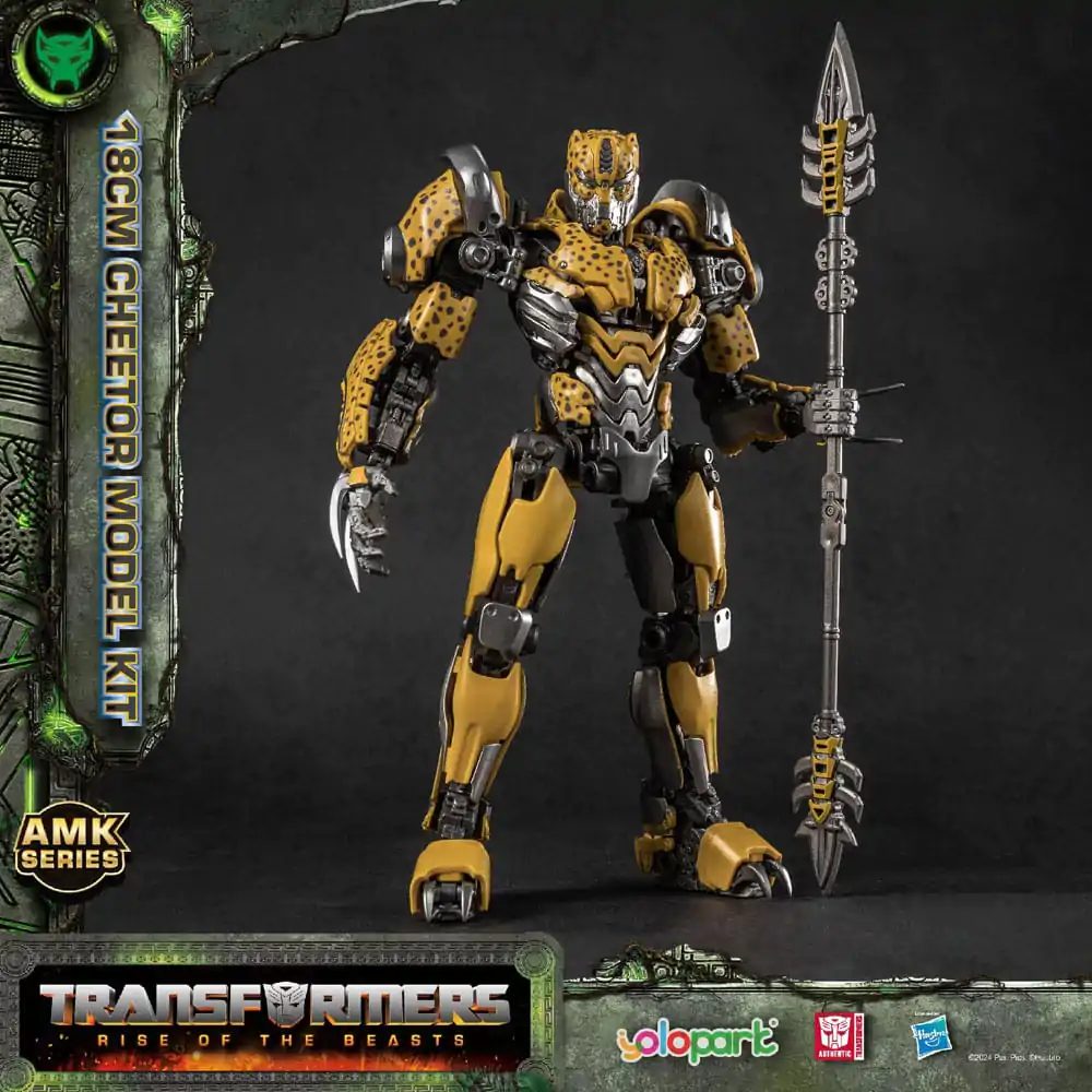 Transformers: Rise of the Beasts AMK Series Cheetor Műanyag modell készlet 22 cm termékfotó