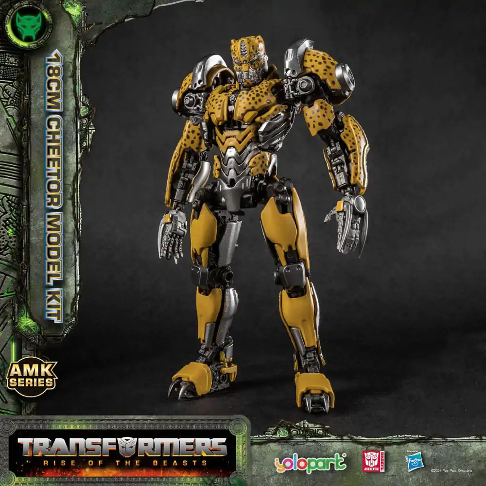 Transformers: Rise of the Beasts AMK Series Cheetor Műanyag modell készlet 22 cm termékfotó