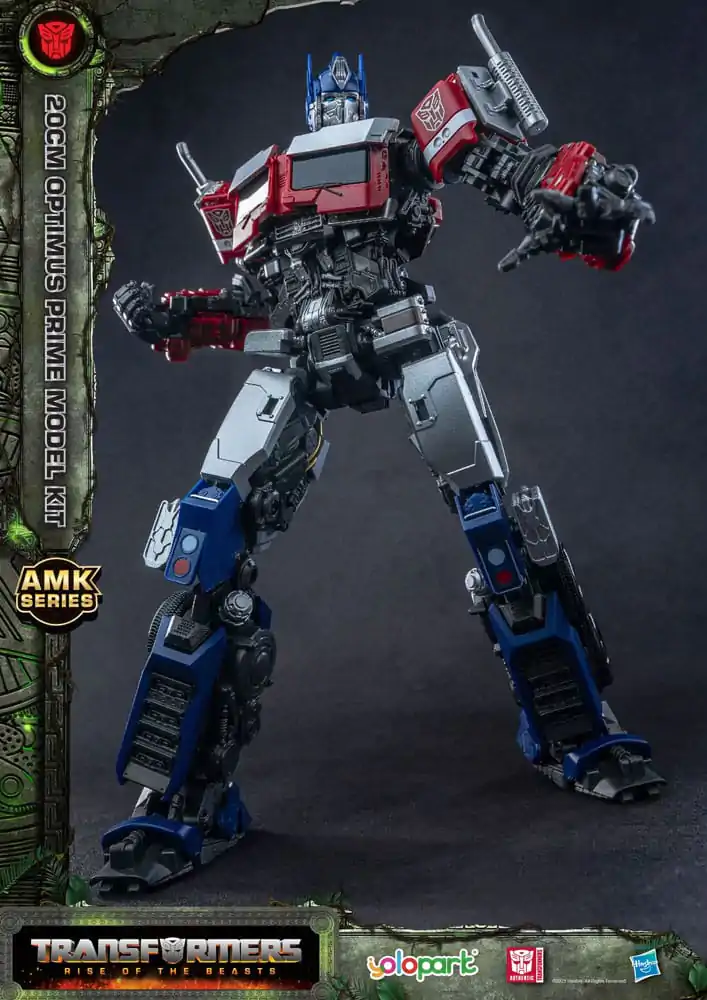 Transformers: Rise of the Beasts AMK Series Optimus Prime Műanyag modell készlet 20 cm termékfotó