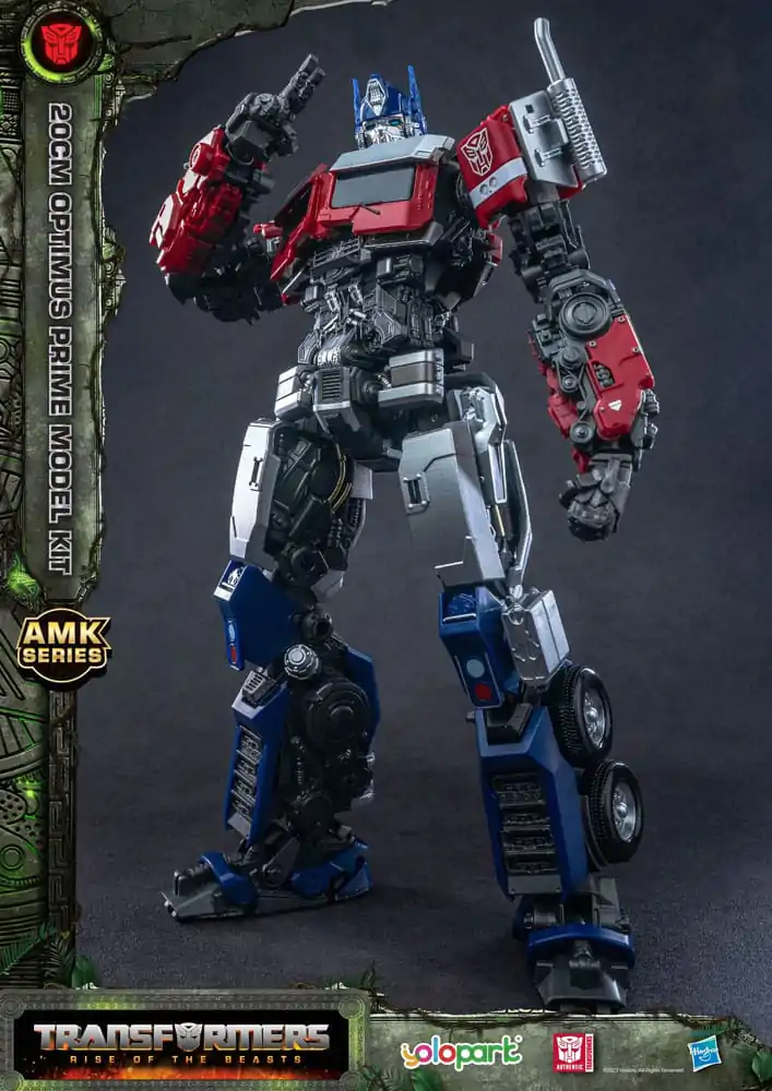 Transformers: Rise of the Beasts AMK Series Optimus Prime Műanyag modell készlet 20 cm termékfotó