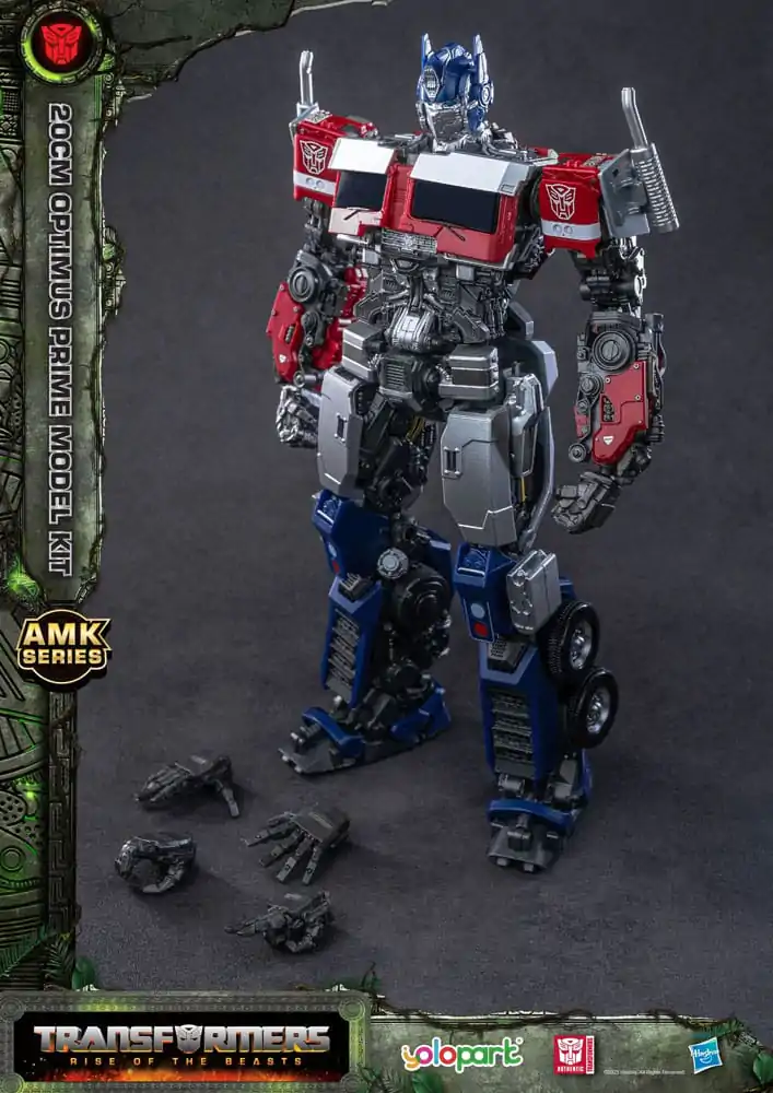 Transformers: Rise of the Beasts AMK Series Optimus Prime Műanyag modell készlet 20 cm termékfotó