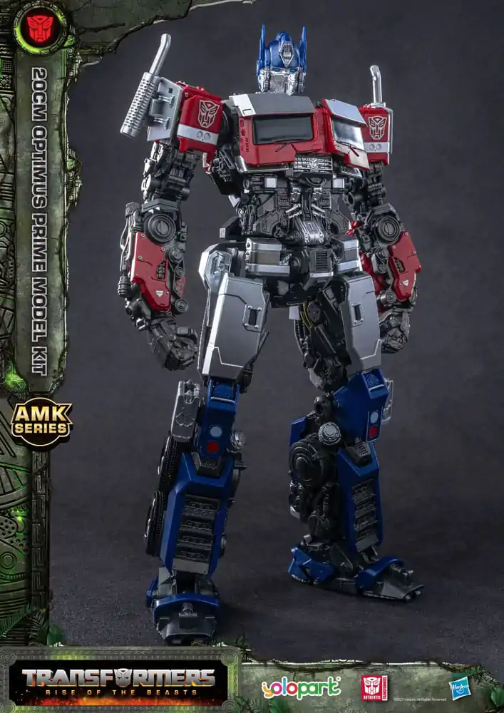 Transformers: Rise of the Beasts AMK Series Optimus Prime Műanyag modell készlet 20 cm termékfotó