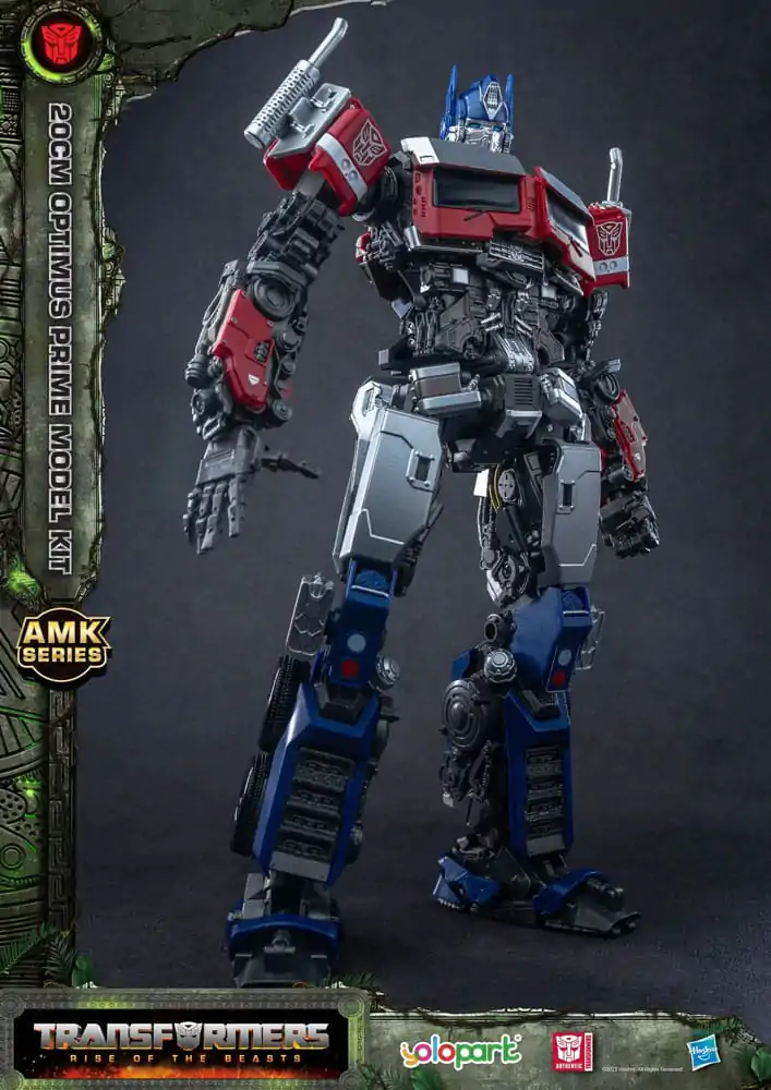 Transformers: Rise of the Beasts AMK Series Optimus Prime Műanyag modell készlet 20 cm termékfotó