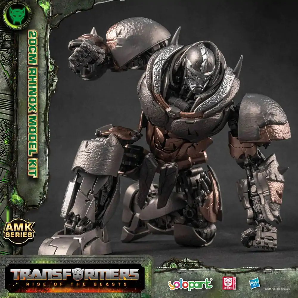 Transformers: Rise of the Beasts AMK Series Rhinox Műanyag modell készlet 20 cm termékfotó