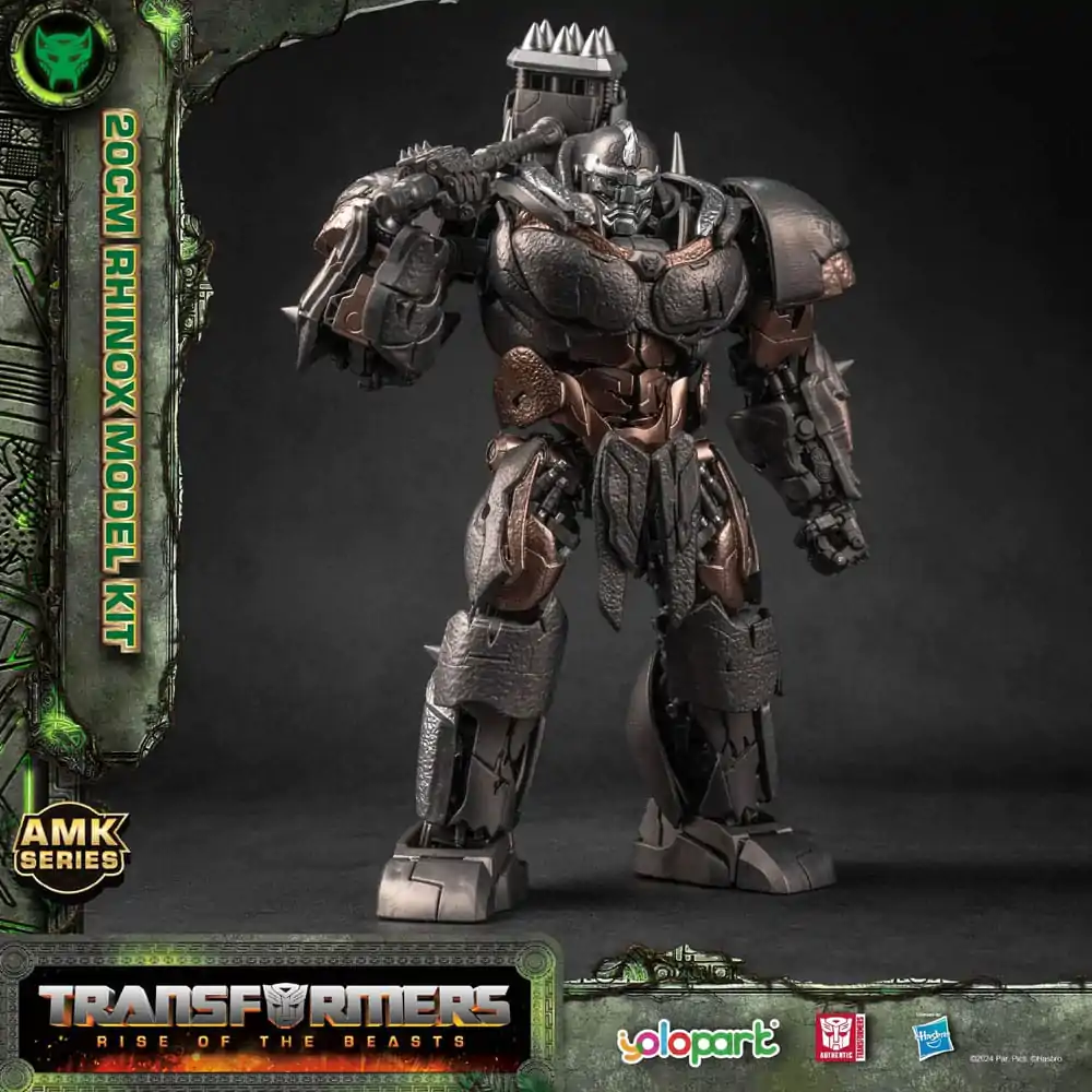 Transformers: Rise of the Beasts AMK Series Rhinox Műanyag modell készlet 20 cm termékfotó