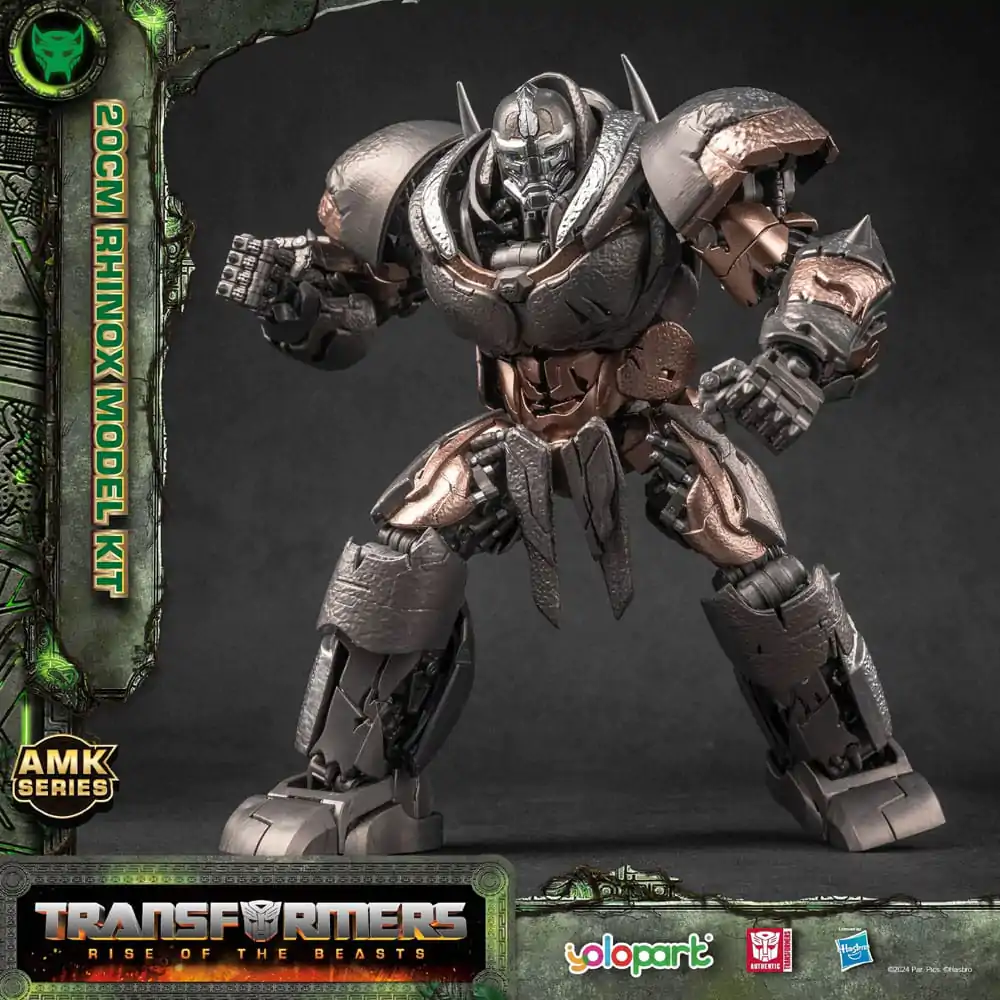 Transformers: Rise of the Beasts AMK Series Rhinox Műanyag modell készlet 20 cm termékfotó