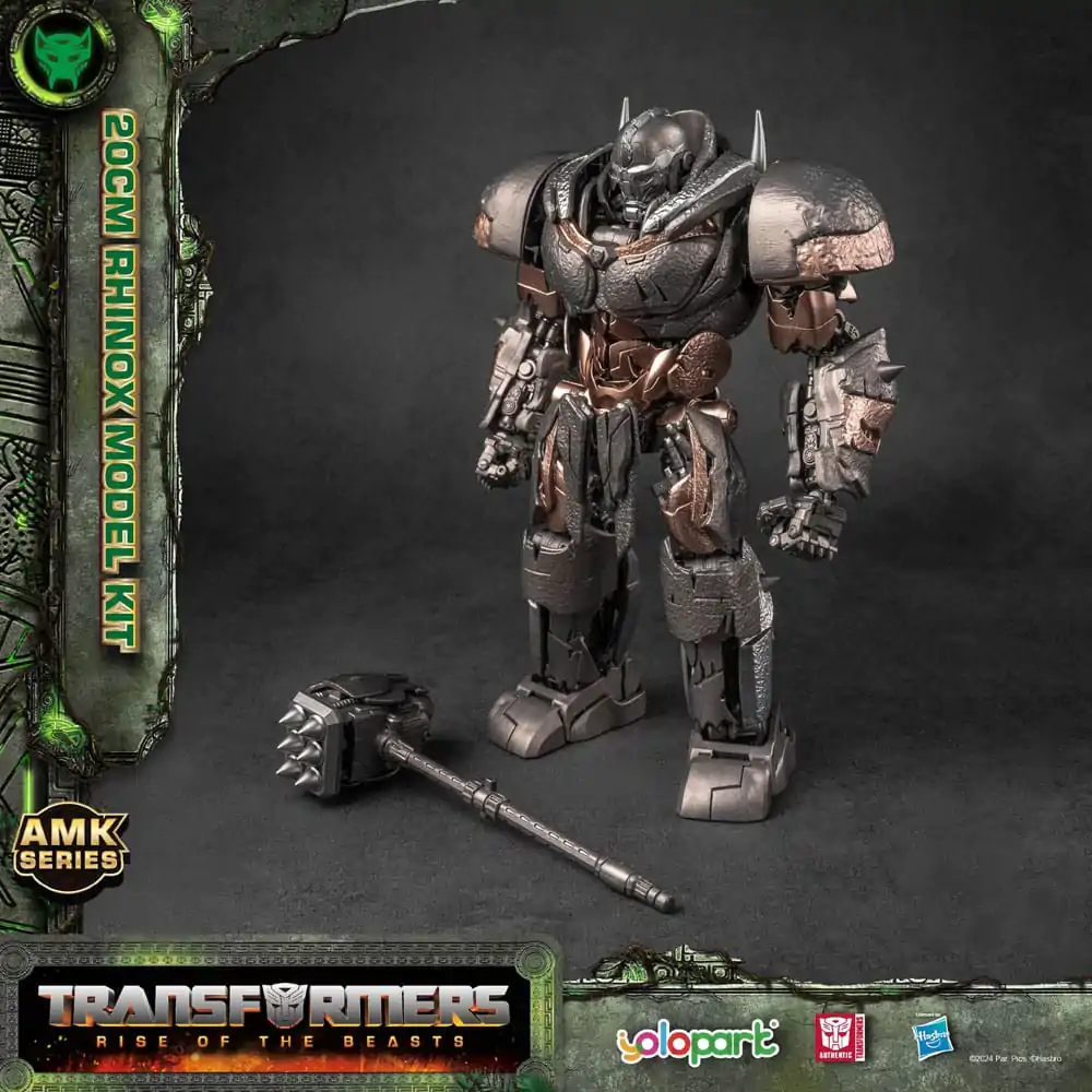 Transformers: Rise of the Beasts AMK Series Rhinox Műanyag modell készlet 20 cm termékfotó