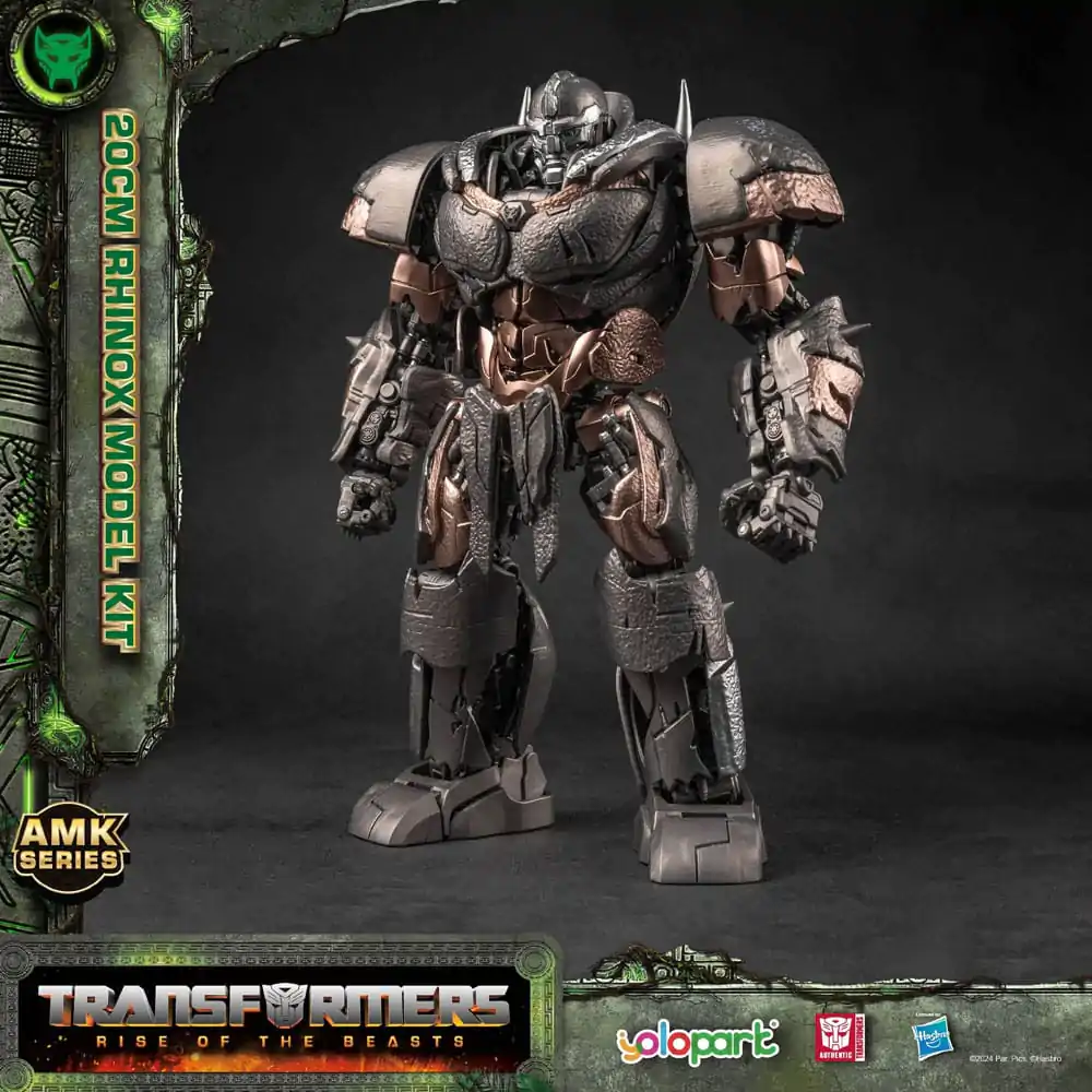 Transformers: Rise of the Beasts AMK Series Rhinox Műanyag modell készlet 20 cm termékfotó