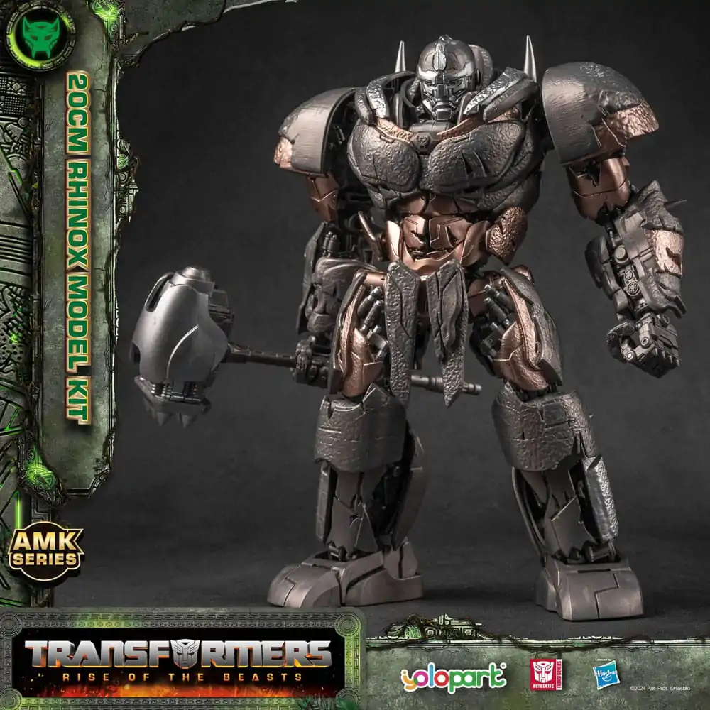 Transformers: Rise of the Beasts AMK Series Rhinox Műanyag modell készlet 20 cm termékfotó