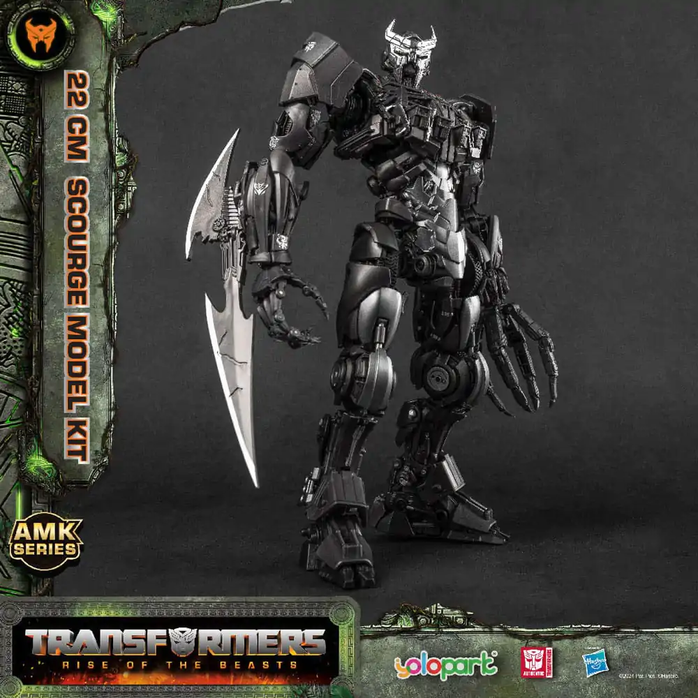 Transformers: Rise of the Beasts AMK Series Scourge Műanyag modell készlet 22 cm termékfotó