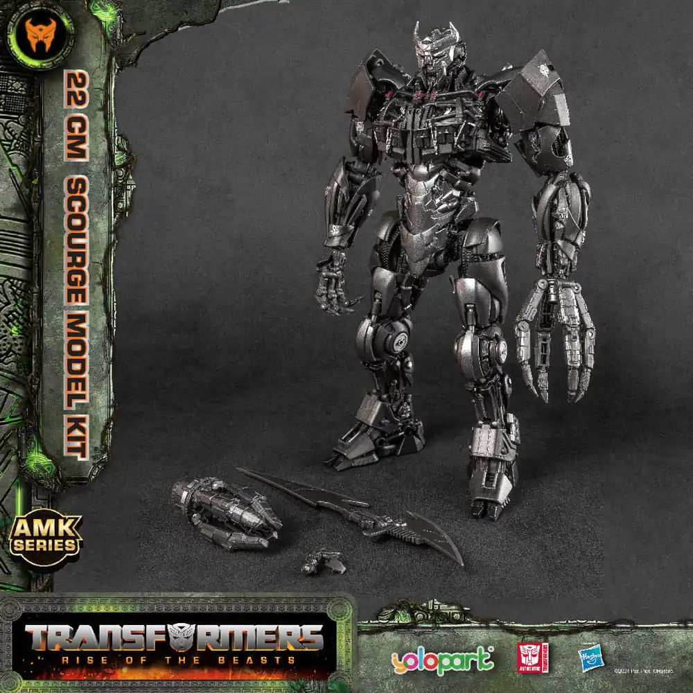 Transformers: Rise of the Beasts AMK Series Scourge Műanyag modell készlet 22 cm termékfotó