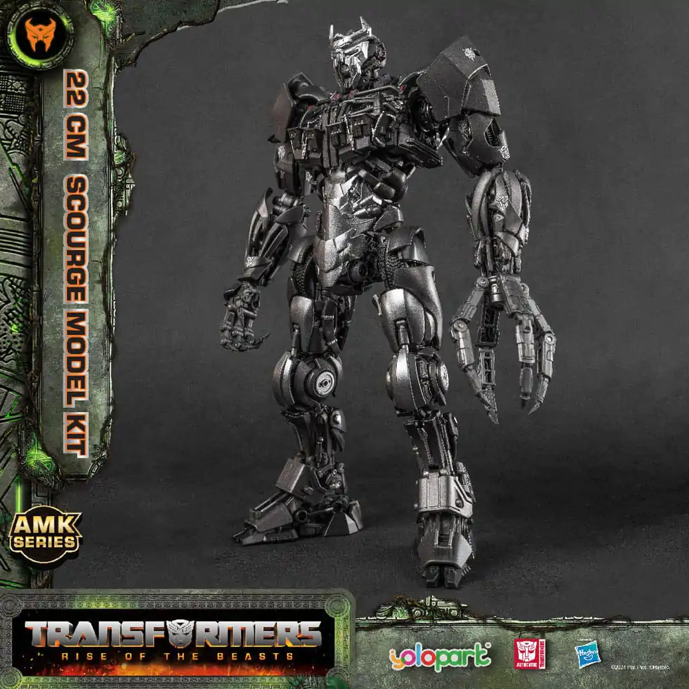 Transformers: Rise of the Beasts AMK Series Scourge Műanyag modell készlet 22 cm termékfotó