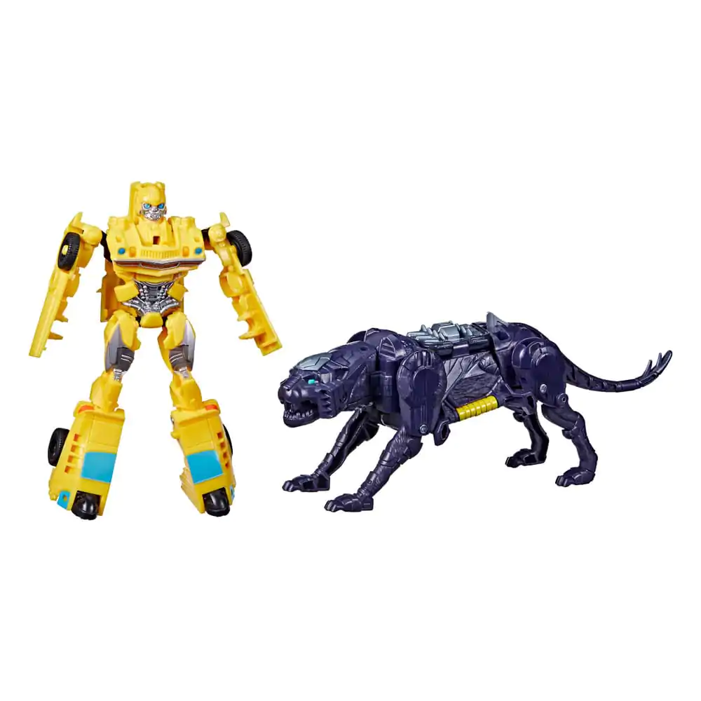 Transformers: Rise of the Beasts Beast Alliance Combiner Bumblebee & Snarlsaber 2 db-os akciófigura figura 13 cm termékfotó