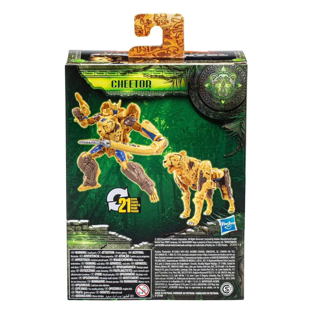 Transformers: Rise of the Beasts Deluxe Class Cheetor akciófigura 13 cm termékfotó
