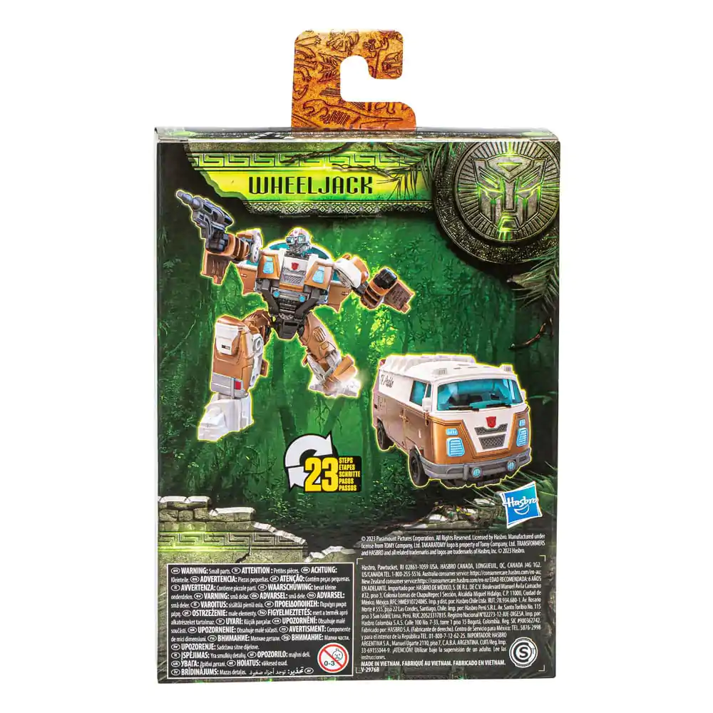 Transformers: Rise of the Beasts Deluxe Class Wheeljack akciófigura 13 cm termékfotó