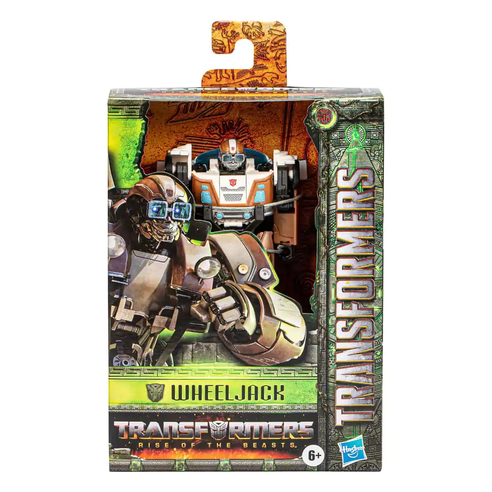 Transformers: Rise of the Beasts Deluxe Class Wheeljack akciófigura 13 cm termékfotó