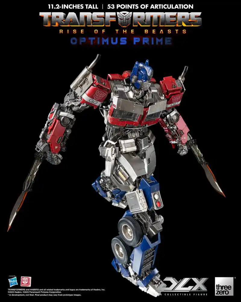 Transformers: Rise of the Beasts DLX 1/6 Optimus Prime akciófigura 28 cm termékfotó
