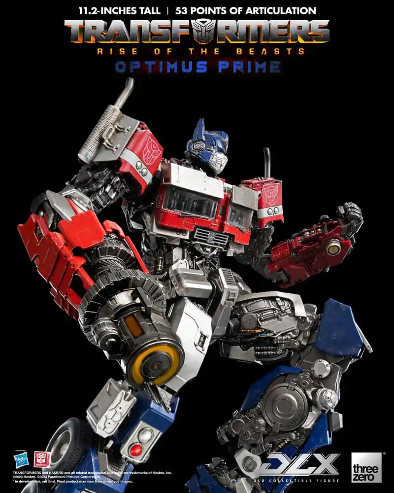 Transformers: Rise of the Beasts DLX 1/6 Optimus Prime akciófigura 28 cm termékfotó