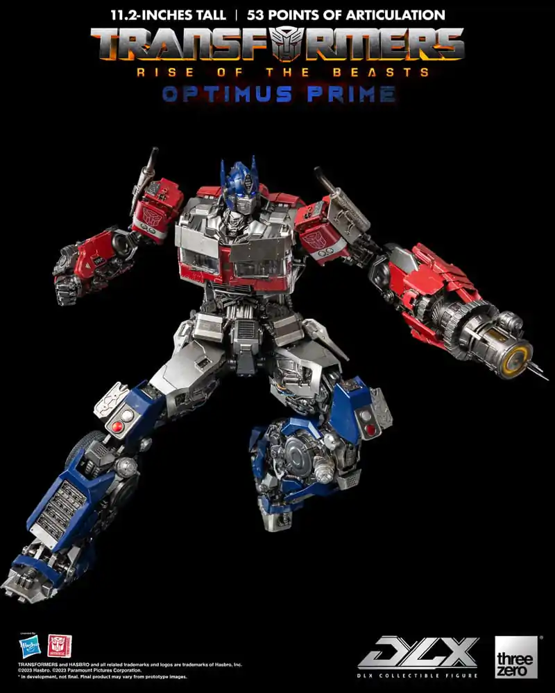 Transformers: Rise of the Beasts DLX 1/6 Optimus Prime akciófigura 28 cm termékfotó