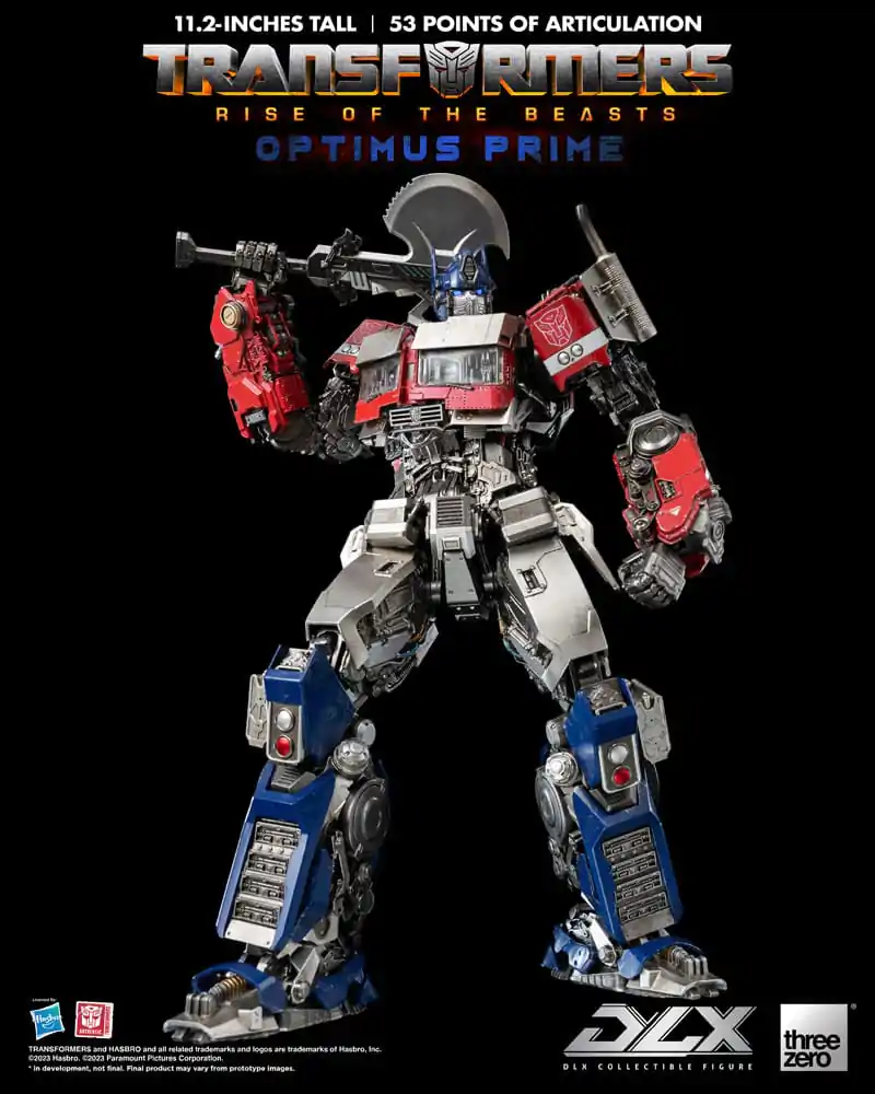 Transformers: Rise of the Beasts DLX 1/6 Optimus Prime akciófigura 28 cm termékfotó