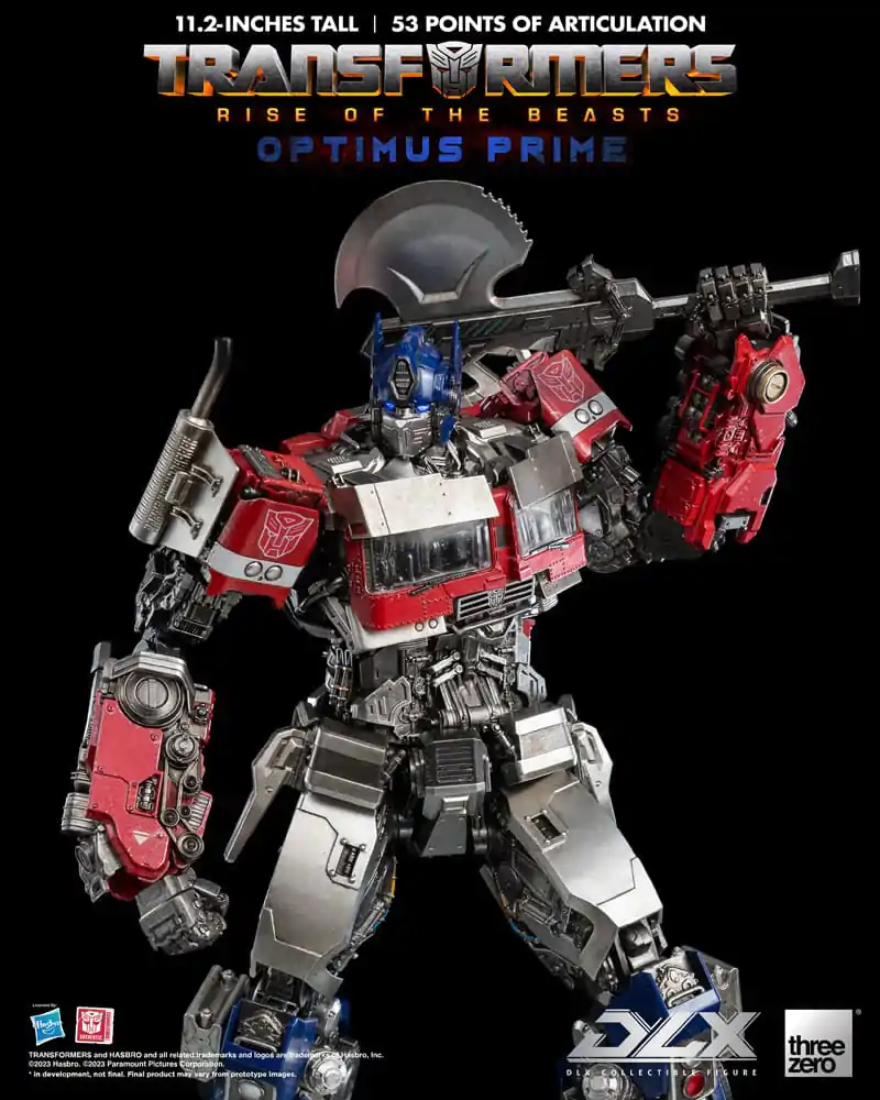 Transformers: Rise of the Beasts DLX 1/6 Optimus Prime akciófigura 28 cm termékfotó