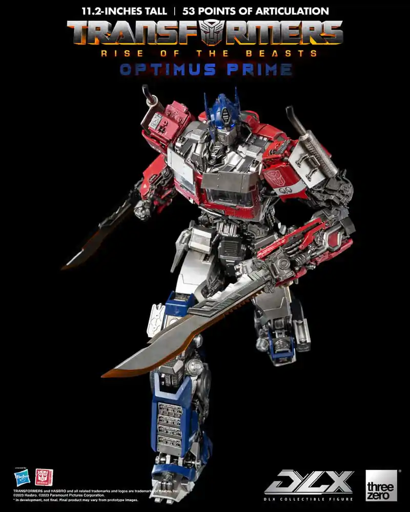 Transformers: Rise of the Beasts DLX 1/6 Optimus Prime akciófigura 28 cm termékfotó