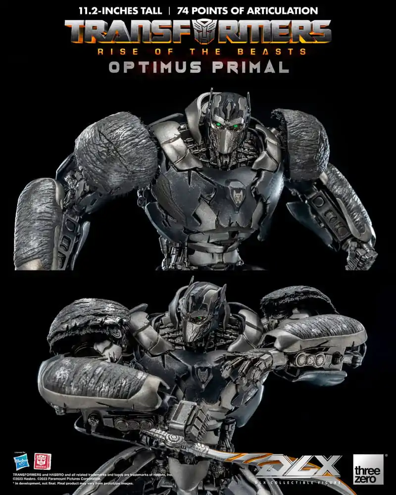 Transformers: Rise of the Beasts DLX akciófigura 1/6 Optimus Primal 28 cm termékfotó