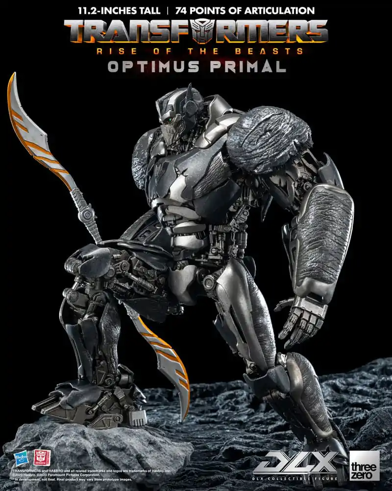 Transformers: Rise of the Beasts DLX akciófigura 1/6 Optimus Primal 28 cm termékfotó