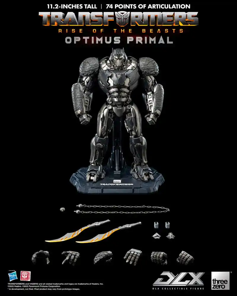 Transformers: Rise of the Beasts DLX akciófigura 1/6 Optimus Primal 28 cm termékfotó