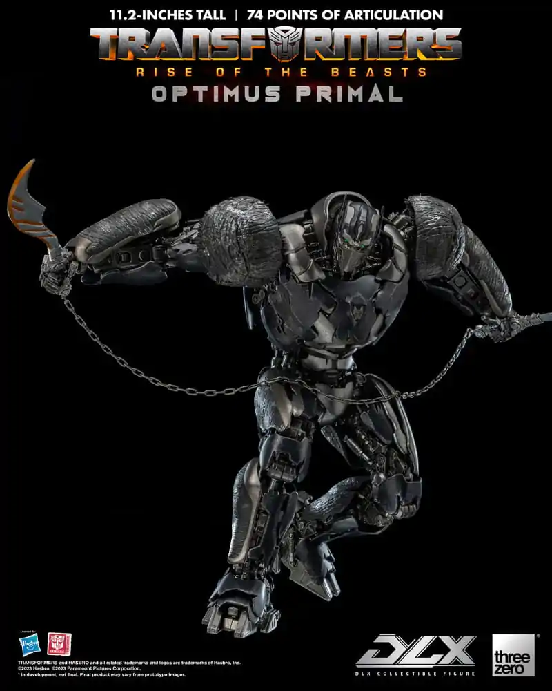 Transformers: Rise of the Beasts DLX akciófigura 1/6 Optimus Primal 28 cm termékfotó