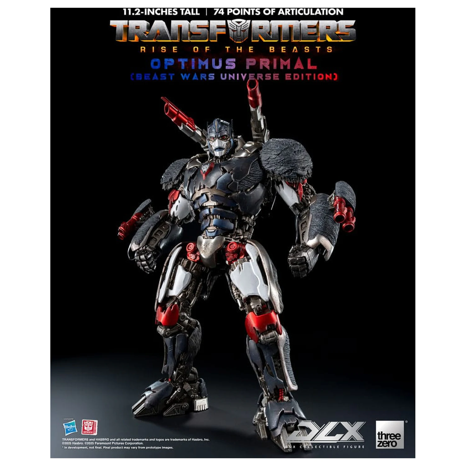 Transformers: Rise of the Beasts DLX akciófigura Optimus Primal (Beast Wars Universe Edition) 29 cm  termékfotó
