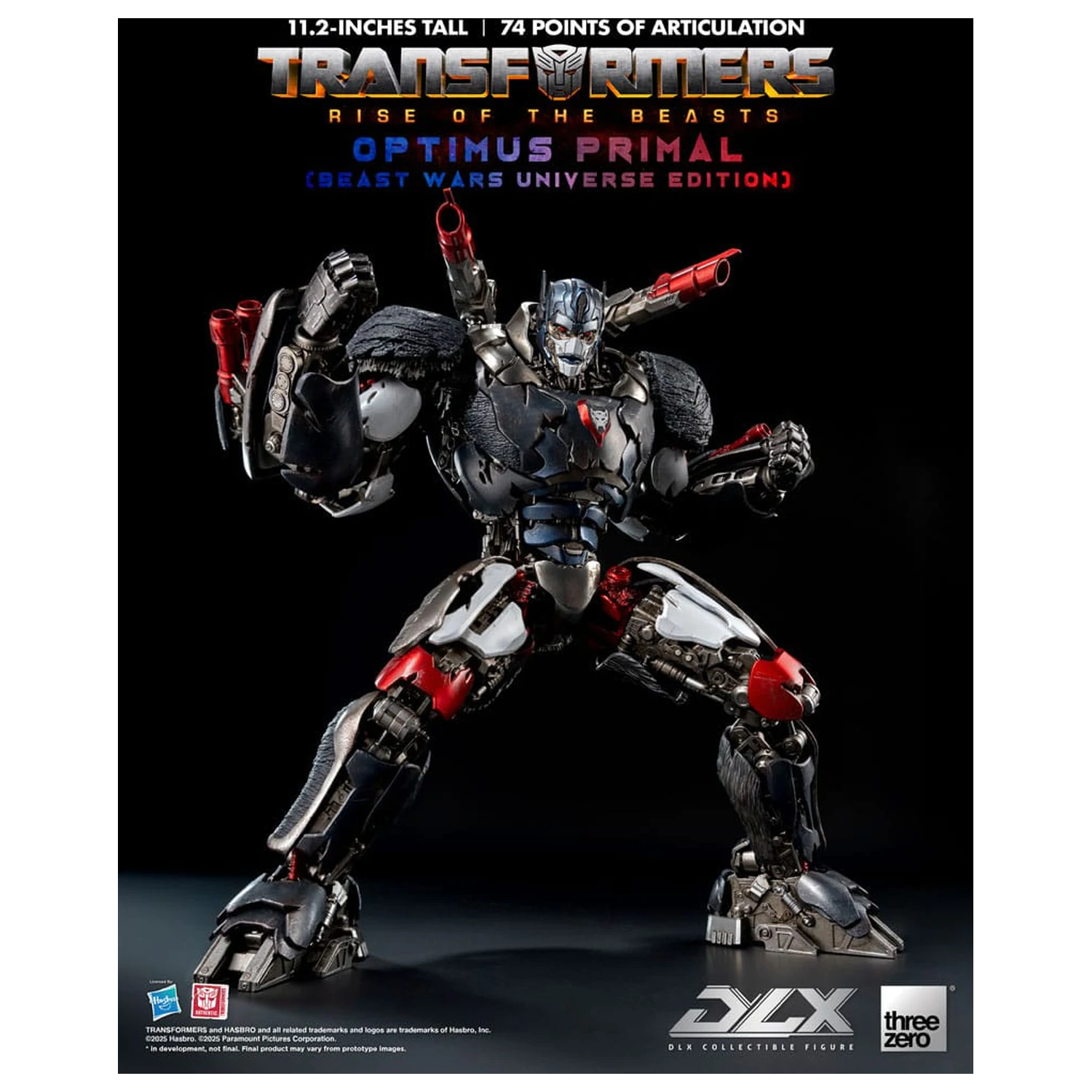 Transformers: Rise of the Beasts DLX akciófigura Optimus Primal (Beast Wars Universe Edition) 29 cm  termékfotó