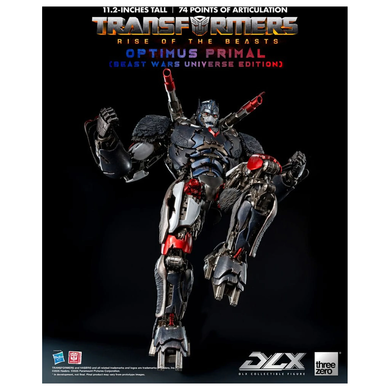Transformers: Rise of the Beasts DLX akciófigura Optimus Primal (Beast Wars Universe Edition) 29 cm  termékfotó