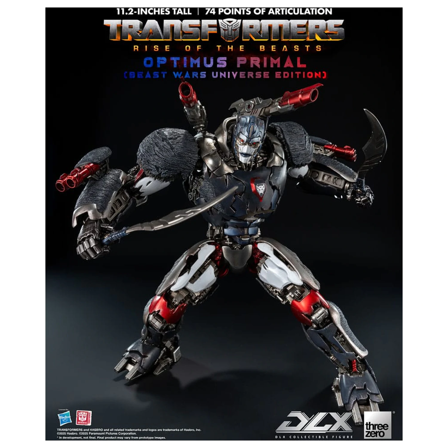 Transformers: Rise of the Beasts DLX akciófigura Optimus Primal (Beast Wars Universe Edition) 29 cm  termékfotó