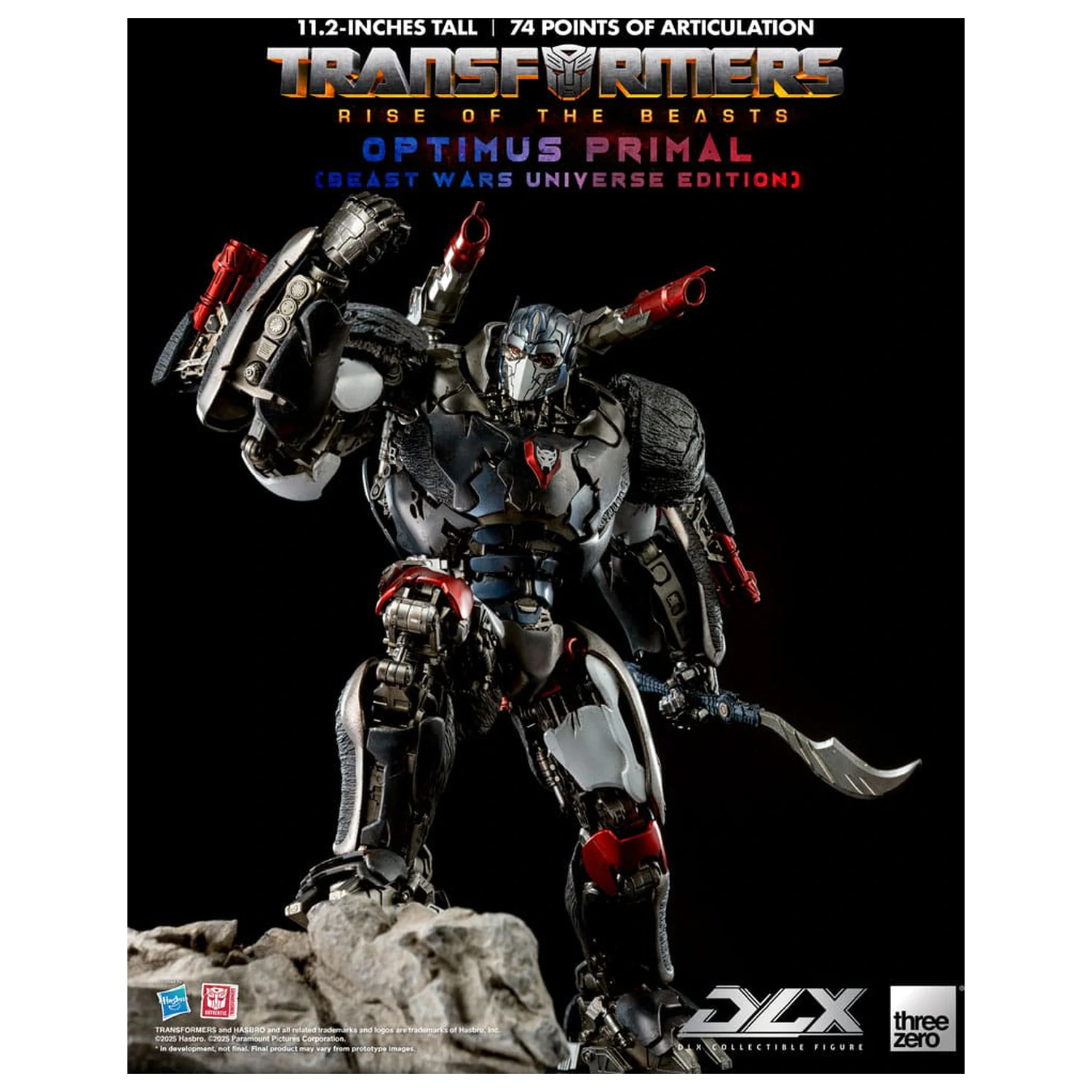 Transformers: Rise of the Beasts DLX akciófigura Optimus Primal (Beast Wars Universe Edition) 29 cm  termékfotó