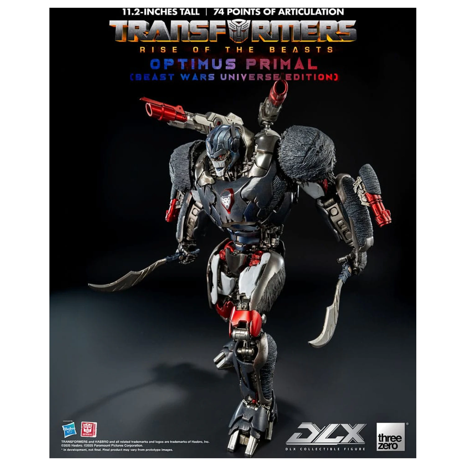 Transformers: Rise of the Beasts DLX akciófigura Optimus Primal (Beast Wars Universe Edition) 29 cm  termékfotó