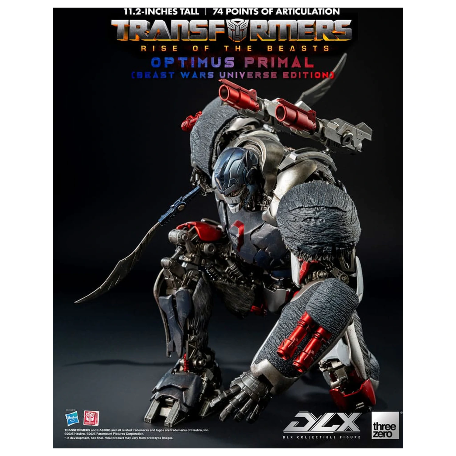 Transformers: Rise of the Beasts DLX akciófigura Optimus Primal (Beast Wars Universe Edition) 29 cm  termékfotó