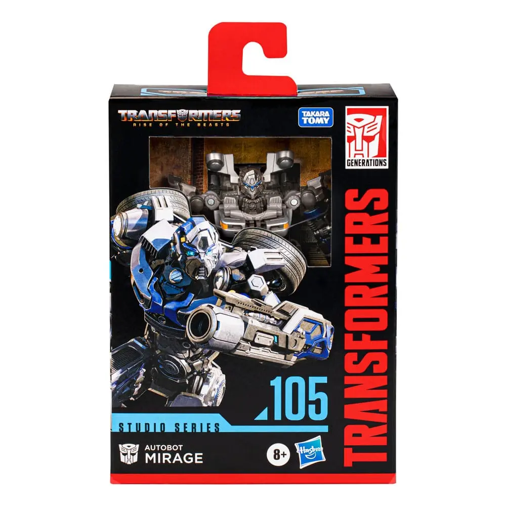 Transformers: Rise of the Beasts Generations Studio Series Deluxe Class 105 Autobot Mirage akciófigura 11 cm termékfotó