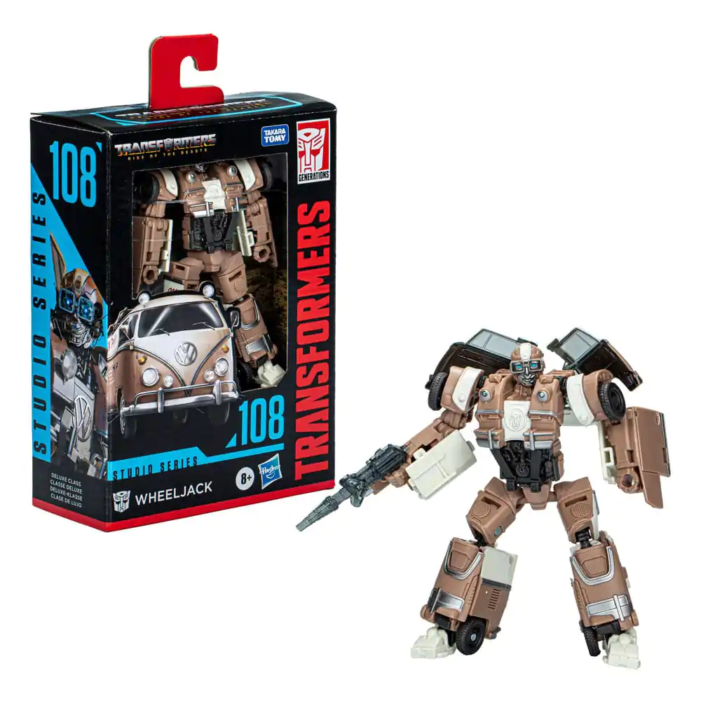 Transformers: Rise of the Beasts Generations Studio Series Deluxe Class Action Figure 108 Wheeljack 11 cm termékfotó