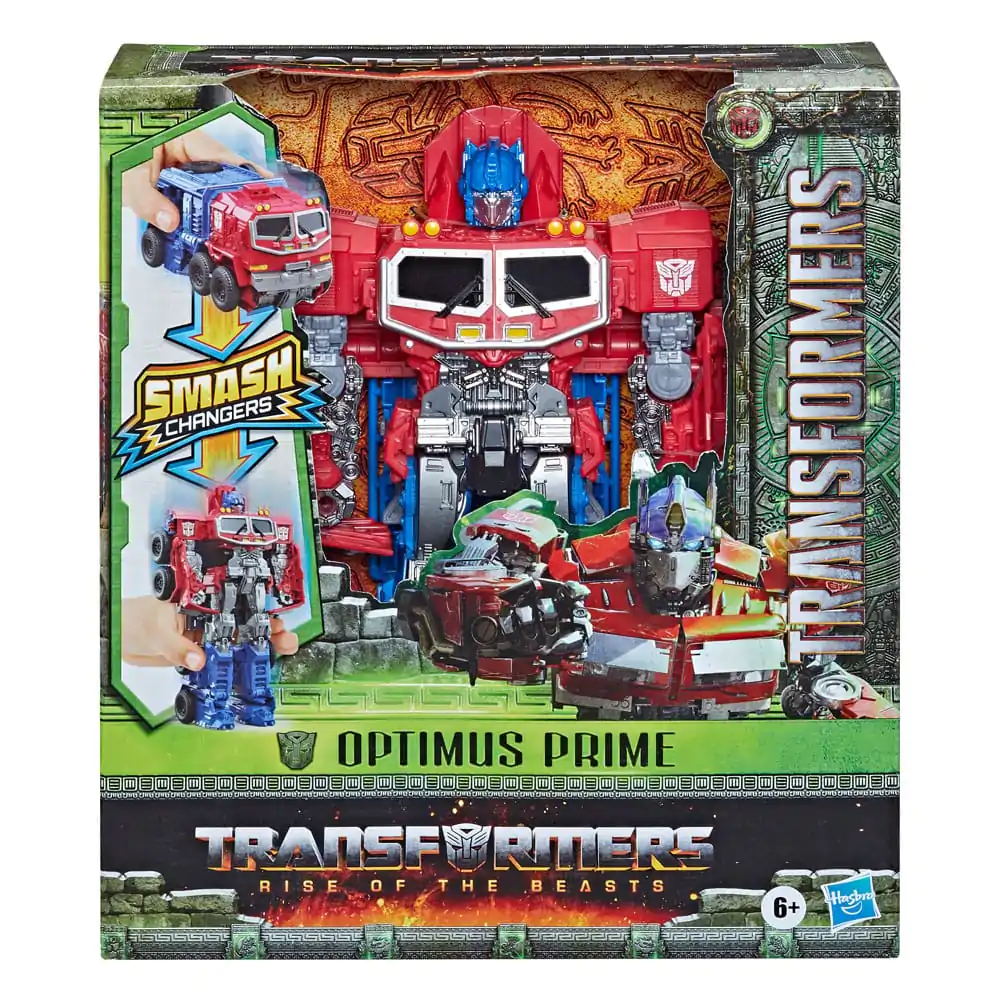 Transformers: Rise of the Beasts Smash Changers Optimus Prime akciófigura 23 cm termékfotó