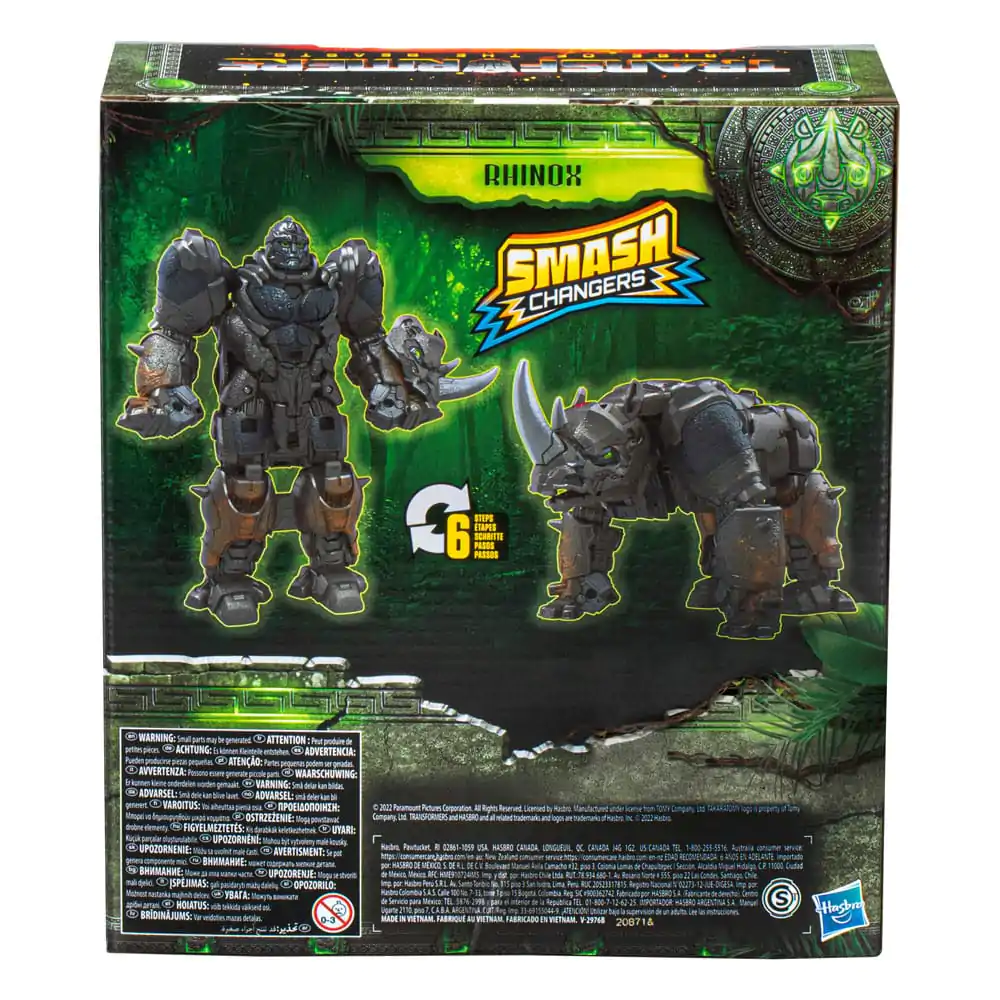 Transformers: Rise of the Beasts Smash Changers Rhinox akciófigura 23 cm termékfotó